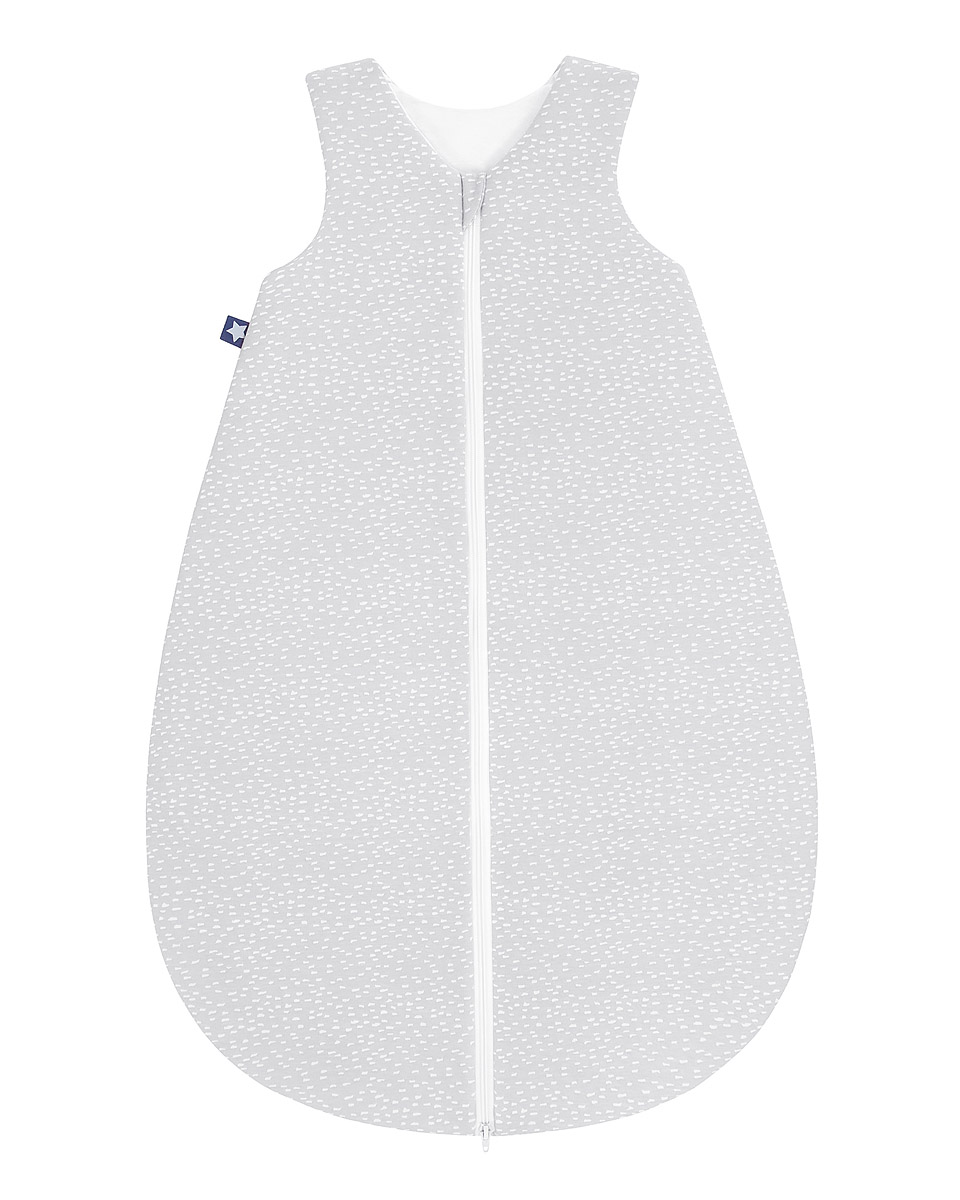 Zöllner Jersey Schlafsack gefüttert Tiny Squares Grey