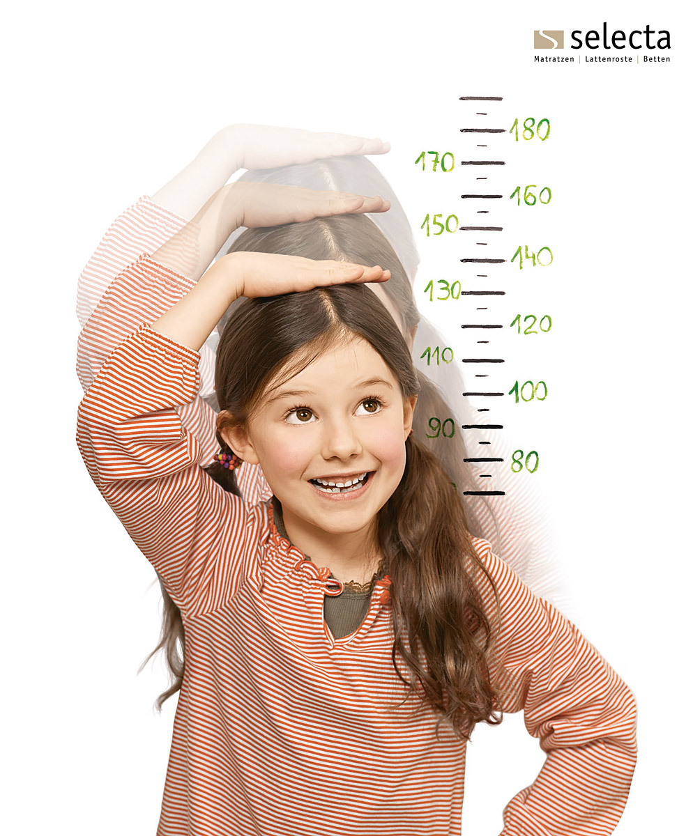 Ihr Kind wächst- die Matratze wächst mit