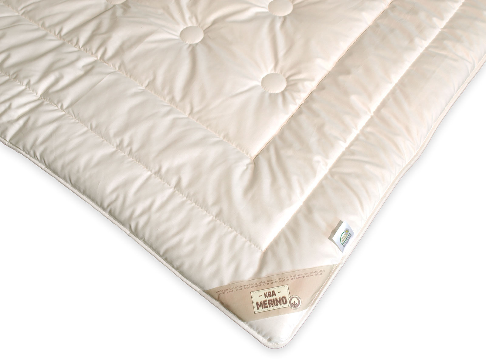 Bio-Leichtsteppbett Merino