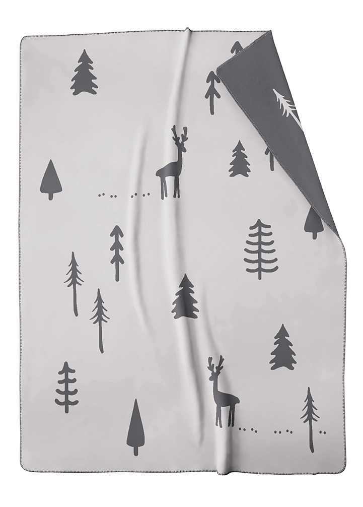 Cawö "Tannen" Wohndecke (Winter Edition)