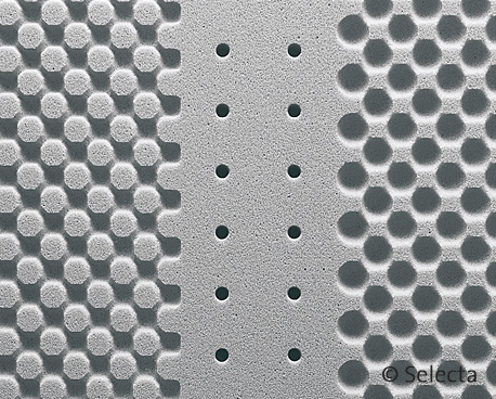 Selecta Kaltschaummatratze ST6 mit TorsioFlex-System, Oberflächenprofilierung