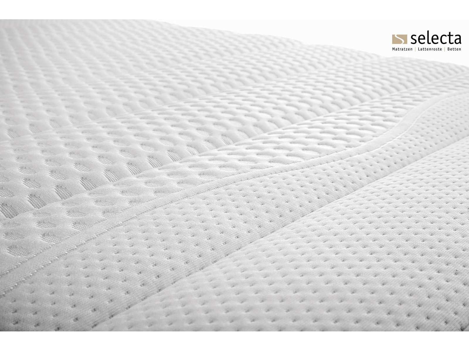 Tachenfederkern-Matratze TF5 mit Rundumverarbeitung Waschbezug S860