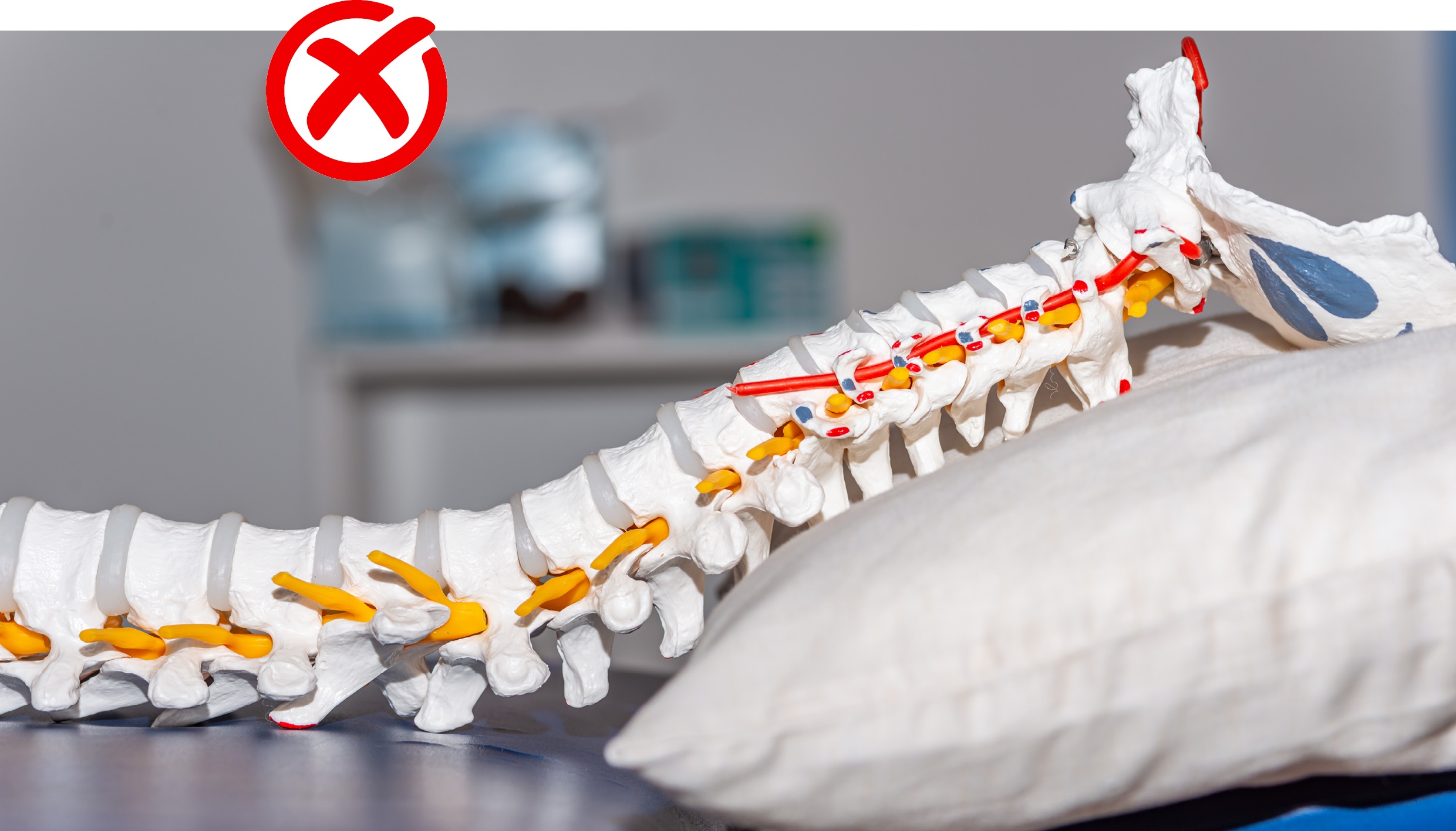Wirbelsäulenstellung ohne My Neck