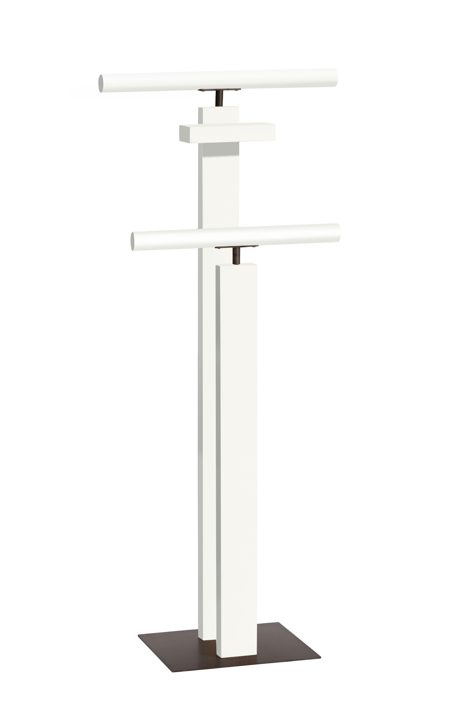 Buche weiss deckend, lackiert, Anthracit