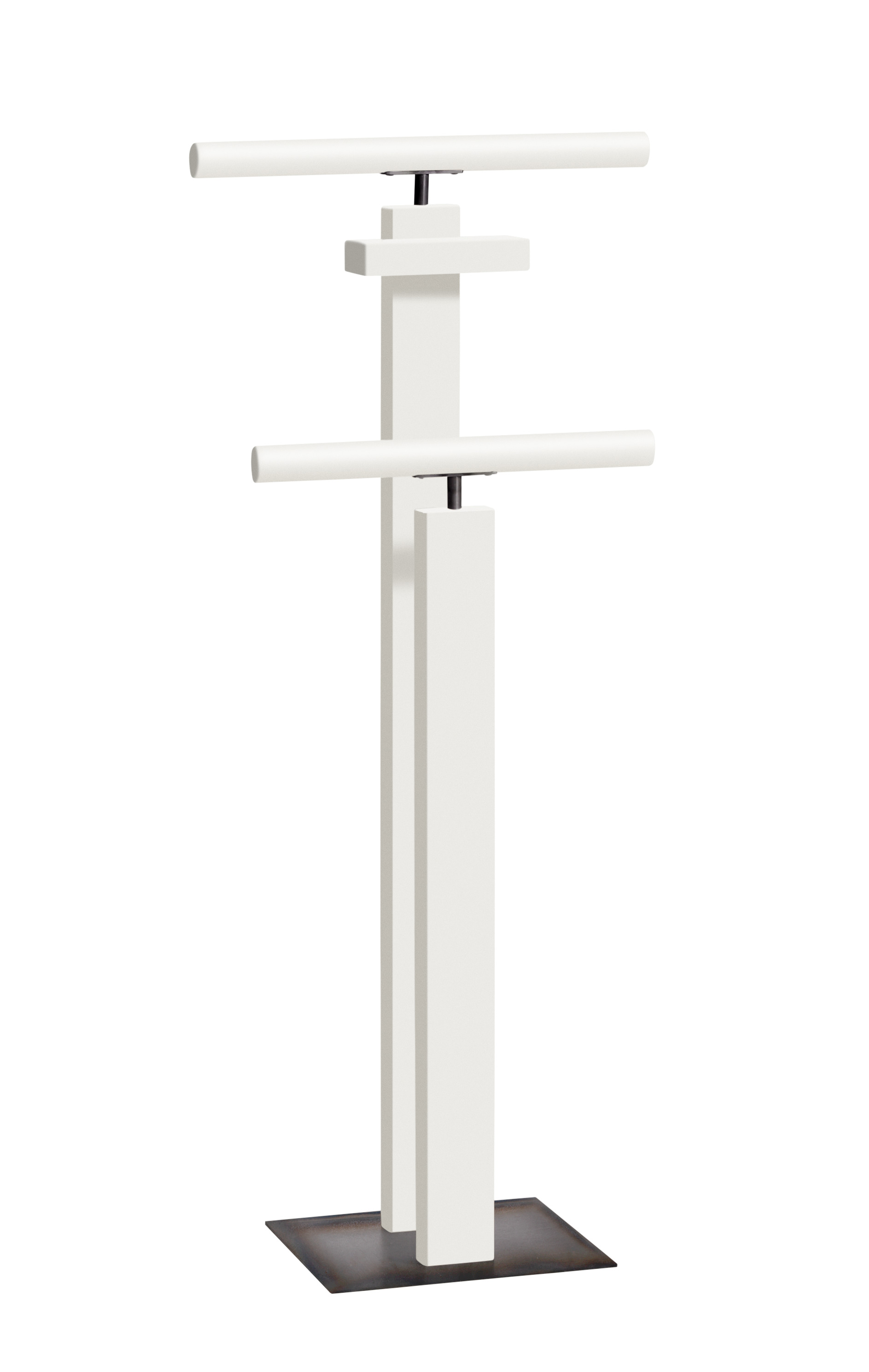 Buche weiss deckend, lackiert, Iron