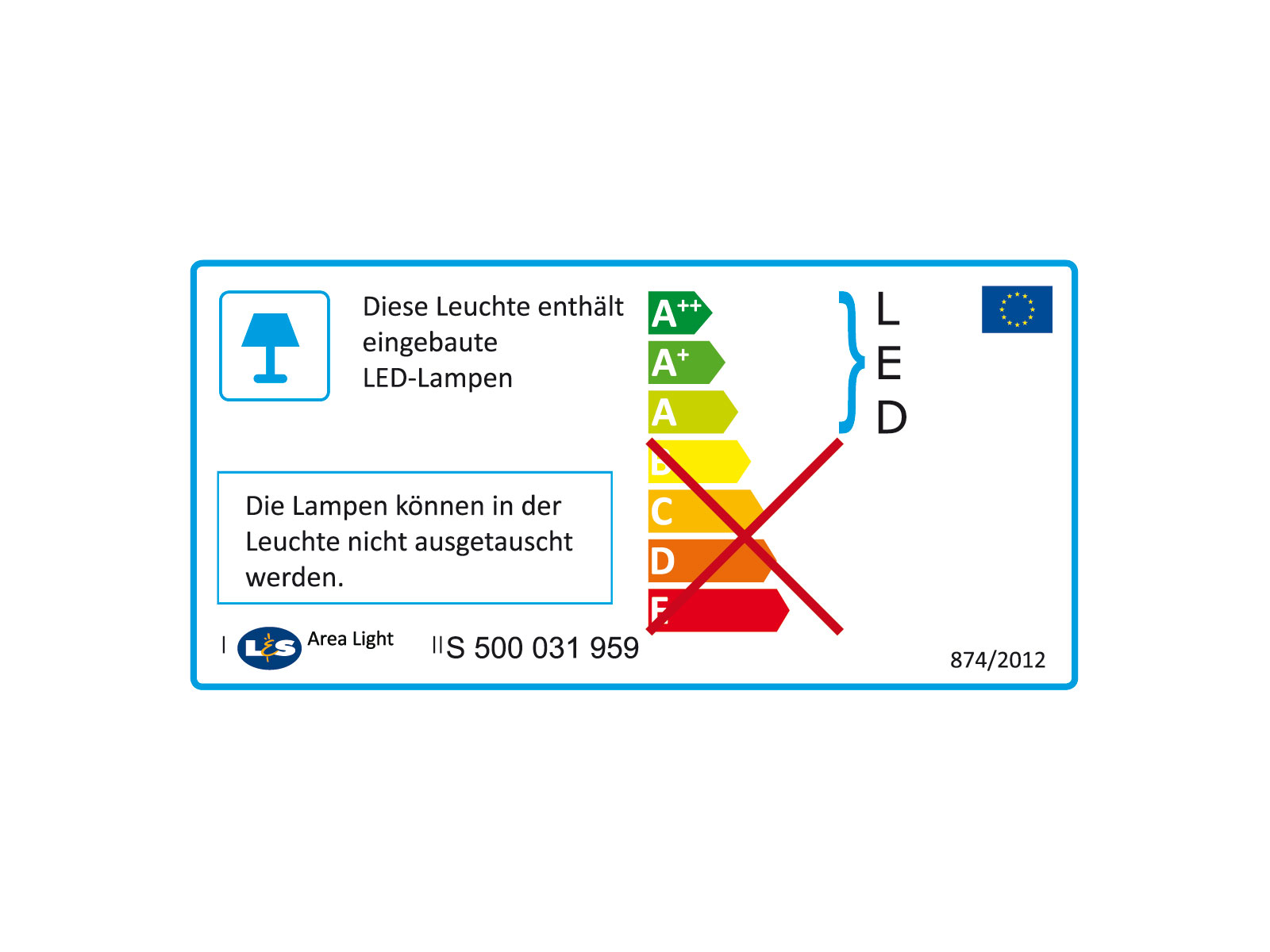 Hasena Lampe Smart 2er Set, Farbe weiß, Energie-Effizienz