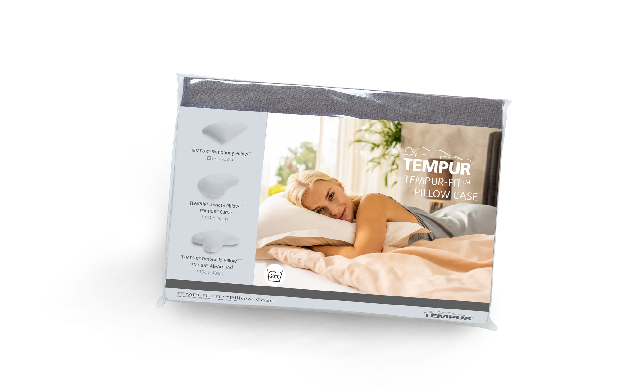 TEMPUR® Jersey Bezug für Symphony/Arch Schlafkissen