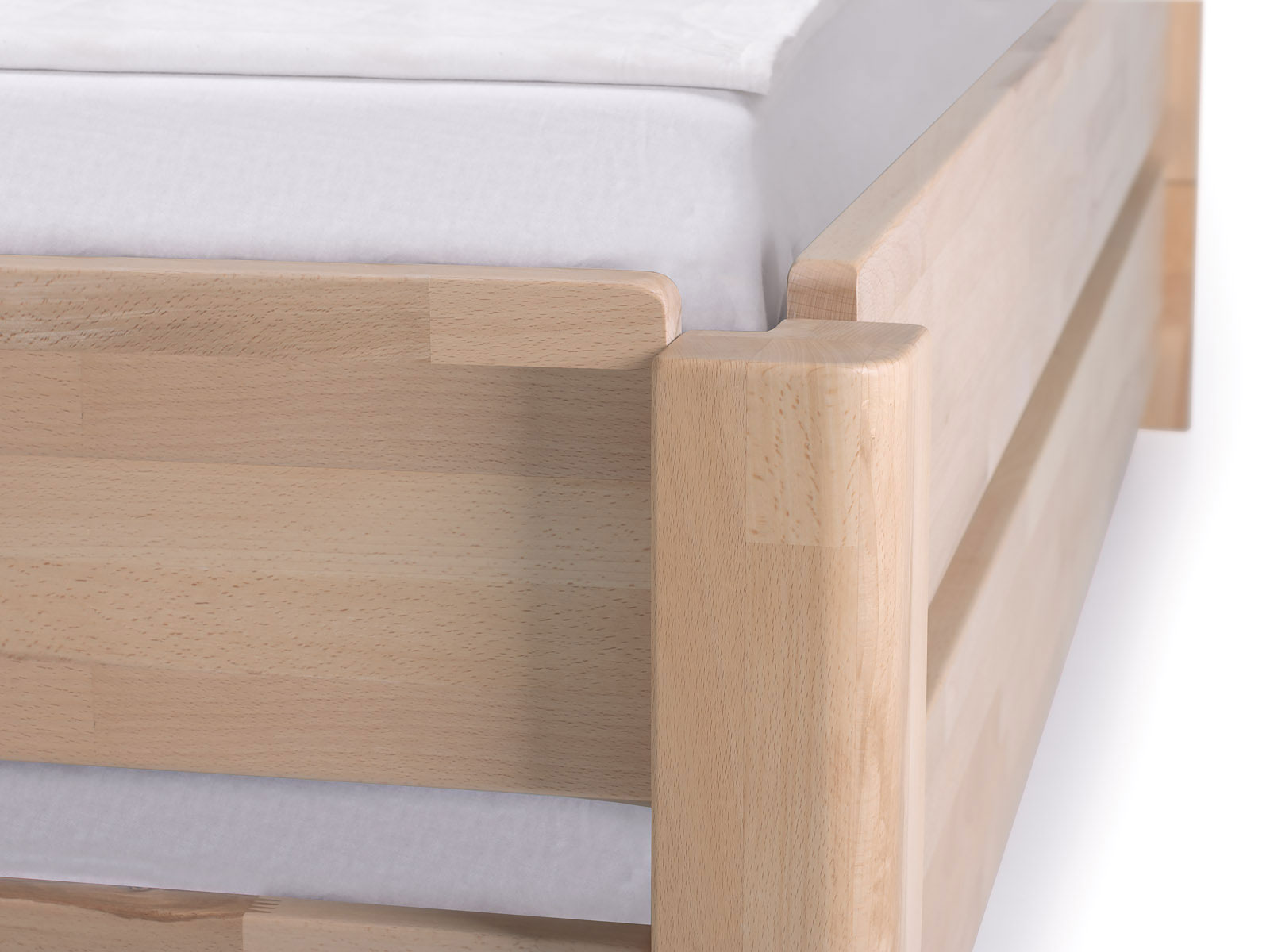 Dico Stapelbett Feldberg STB.02, Detail Eckverbindung