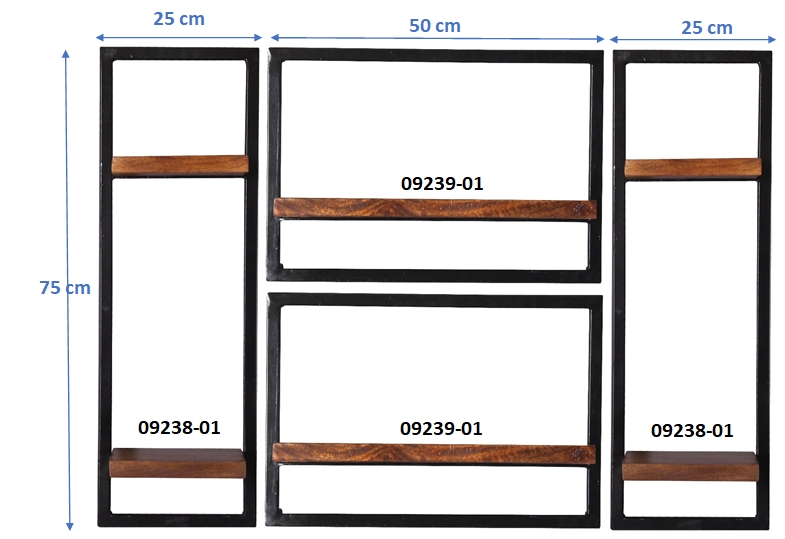 B x T x H: ca. 110 x 25 x 75 cm