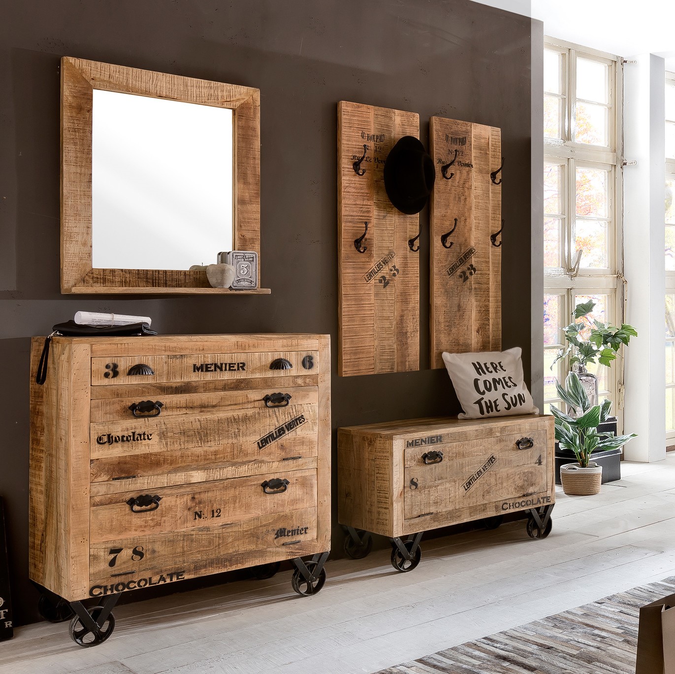 SIT-Möbel RUSTIC Schuhschrank 01962-04