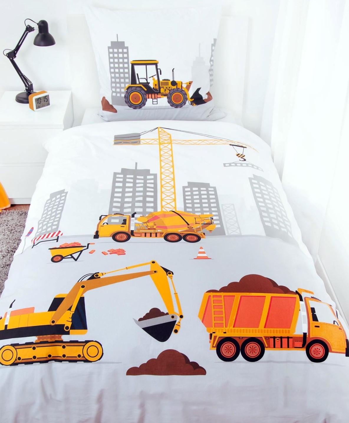 135 x 200 + 80 x 80 cm