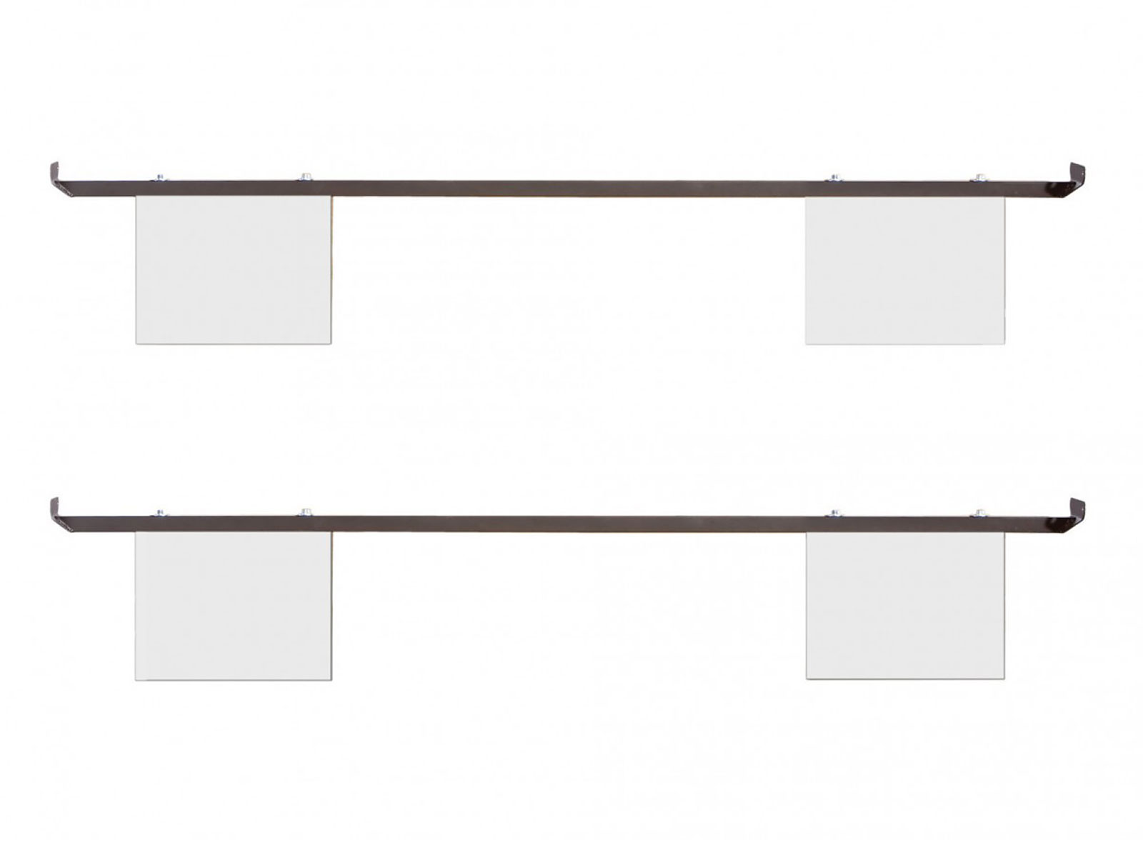 Weiß deckend, Buche massiv, lackiert