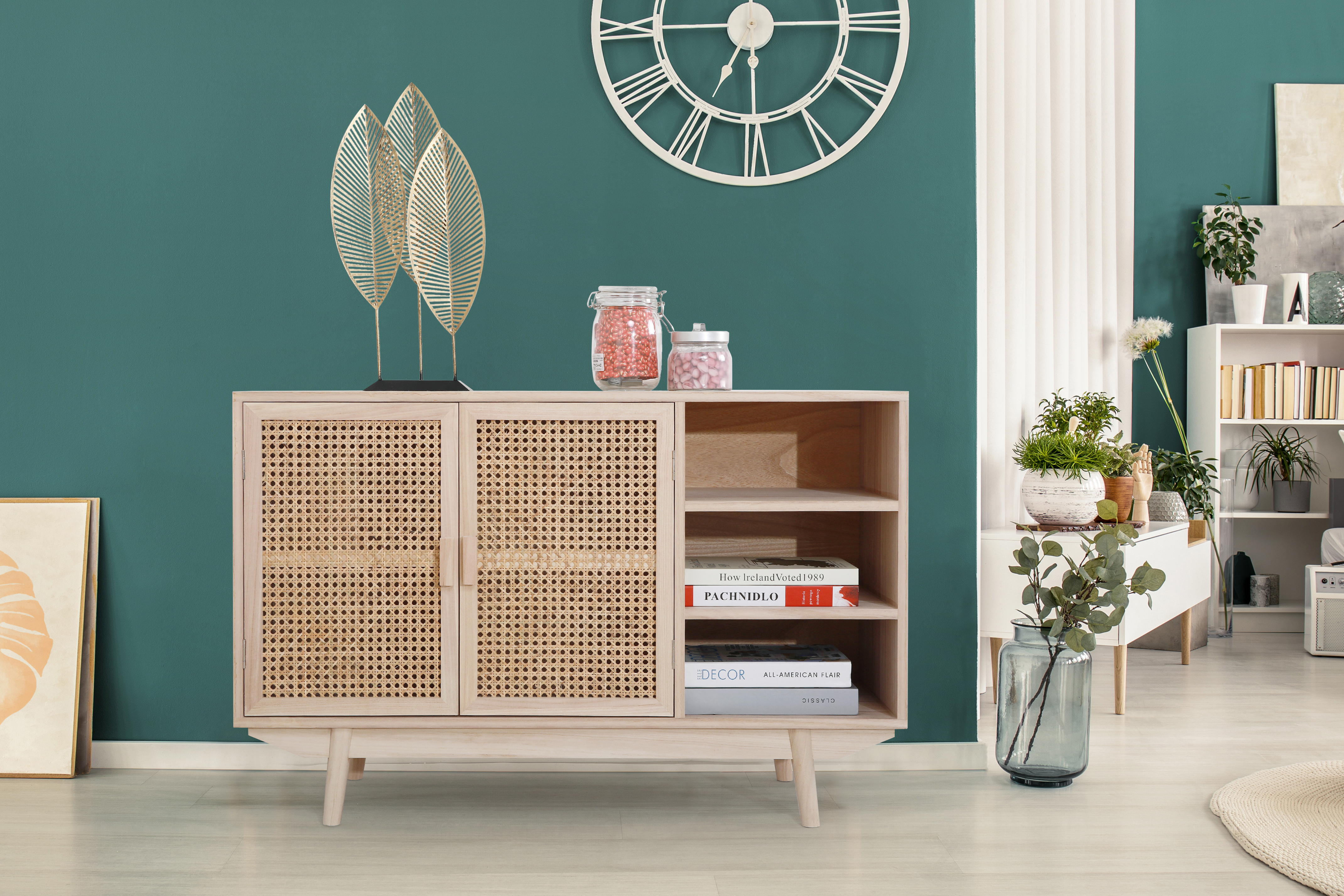Sideboard Rattangeflecht 396322
