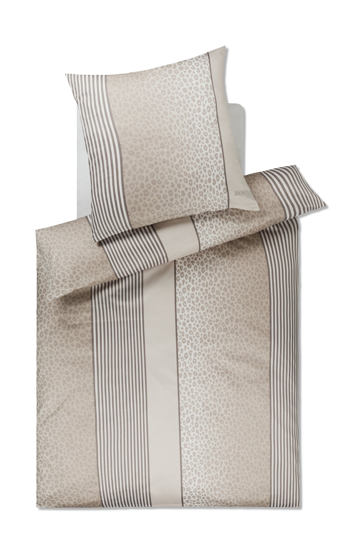 JOOP! Comfort-Satin Bettwäsche Leo 4112 | Cream | 155 x 220 + 40 x 80 cm