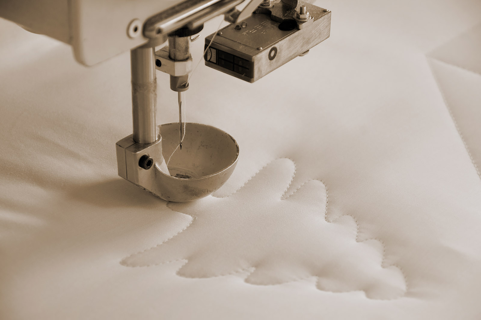 Ziersteppung Wellness Zirbe