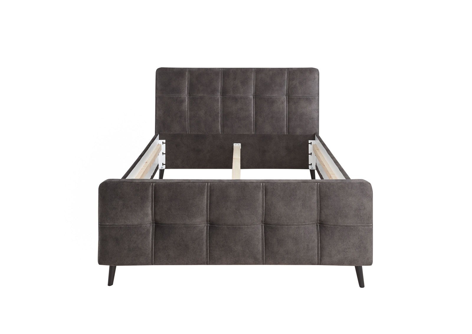 Vario C mit Bezug Salvador 04 Espresso, 140 x 200 cm, Ansicht frontal