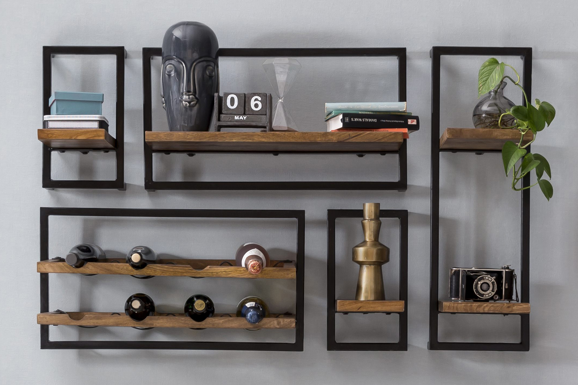 B x T x H: ca. 120 x 25 x 75 cm