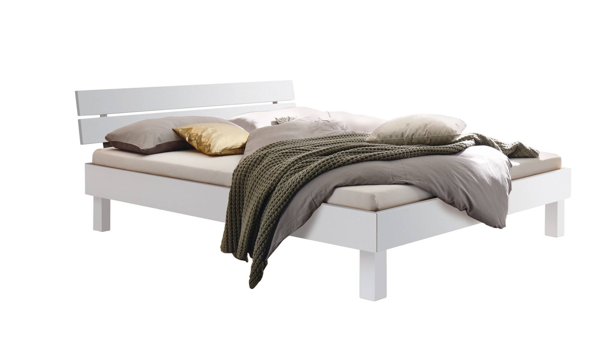 Weiss deckend, lackiert, MDF