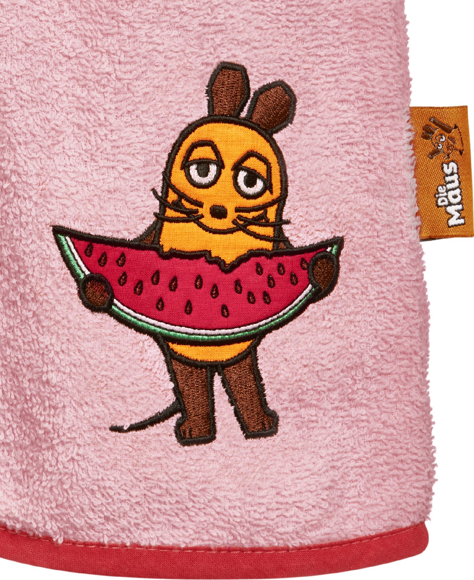 Playshoes Frottee Bademantel DIE MAUS Melone