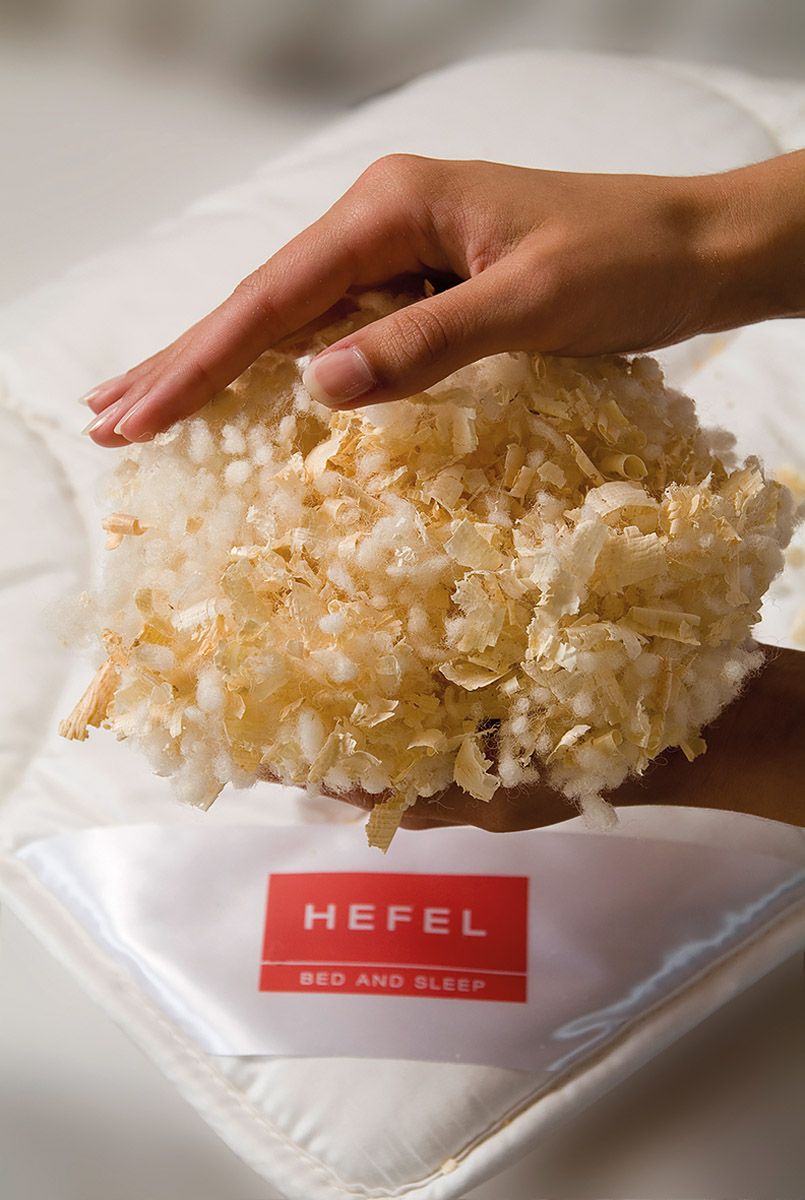 Hefel Zirbenflocken und Schurwollnoppen