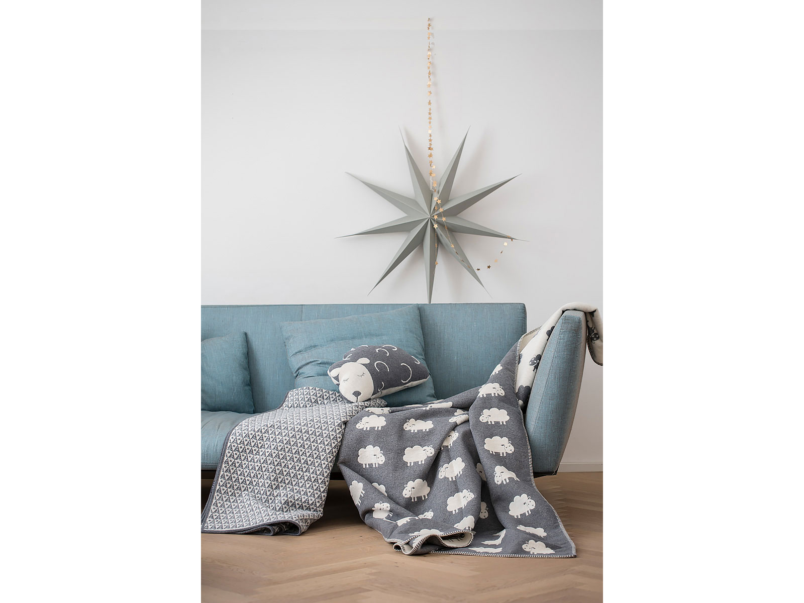 Decke Deco Schaf, andere Produkte nicht im Lieferumfang enthalten