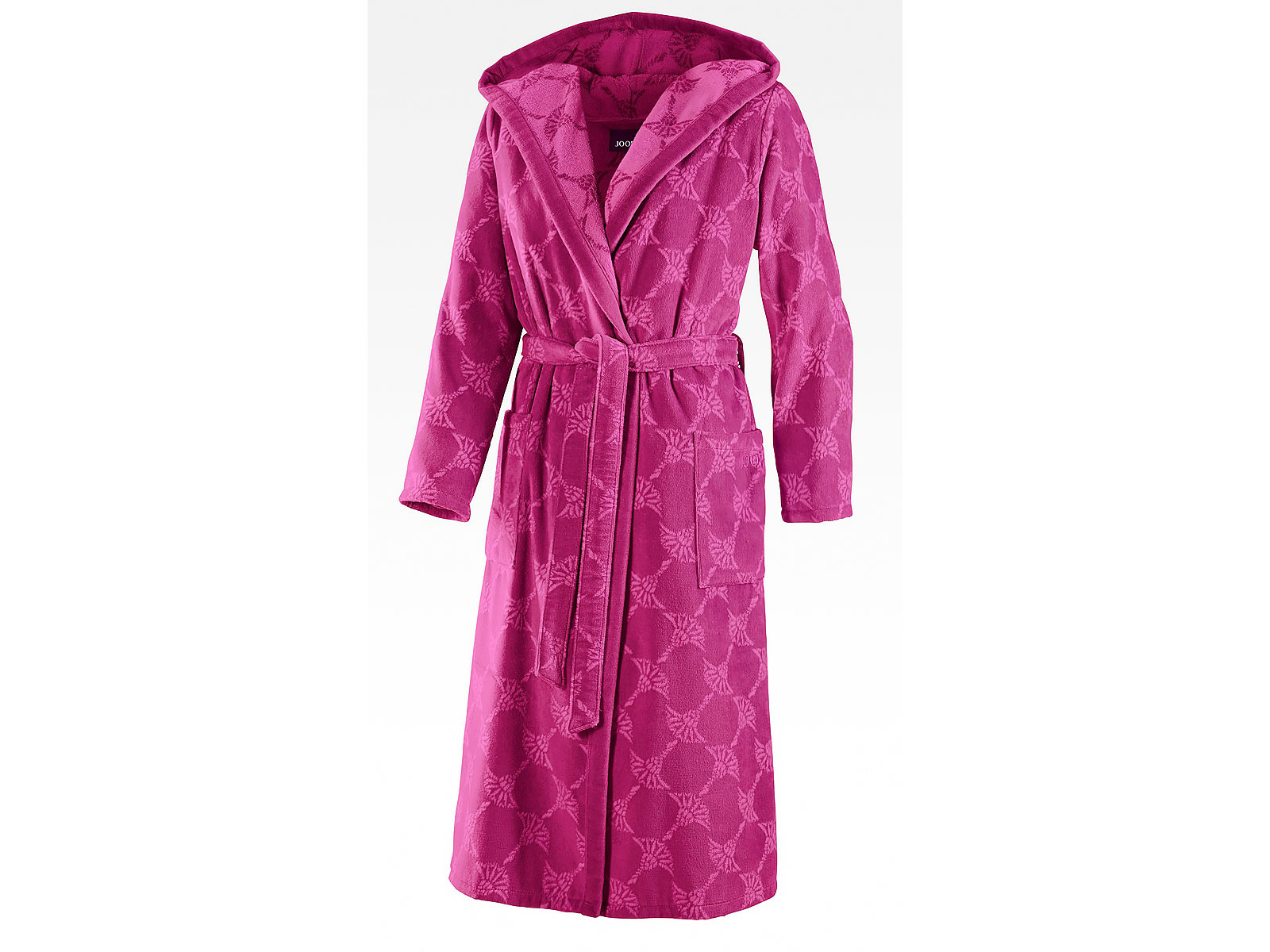 JOOP! Damen Bademantel Classic Velour 1646
