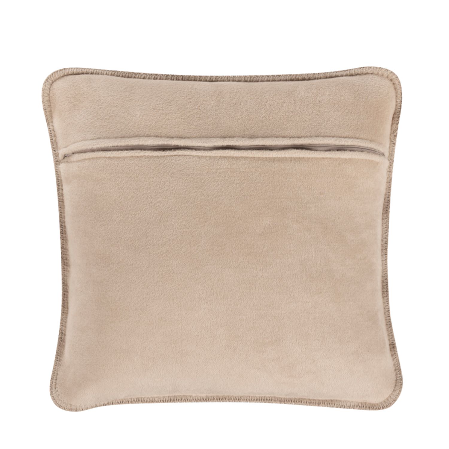 Cawö "Companion" Kissenhülle (We love Dogs Edition) - Natur-Beige (Rückseite)