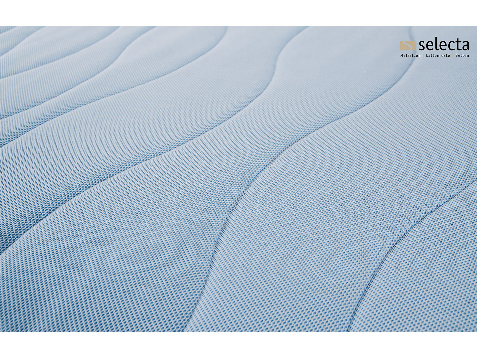 Selecta S18 blue. fresh. clean. - kühlende Lyocell-Seite