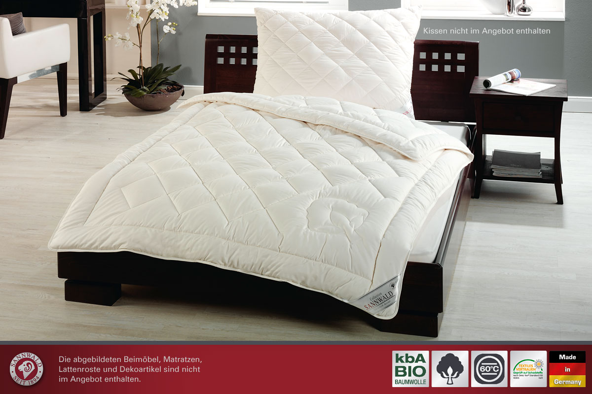 Sannwald Greencotton Leicht-Steppbett