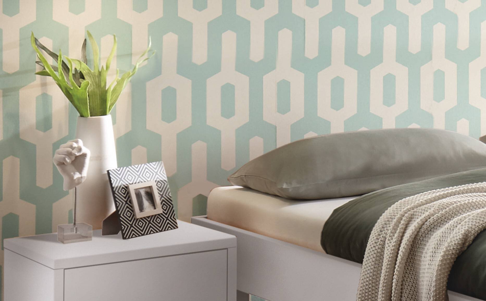 Weiss deckend, lackiert, MDF