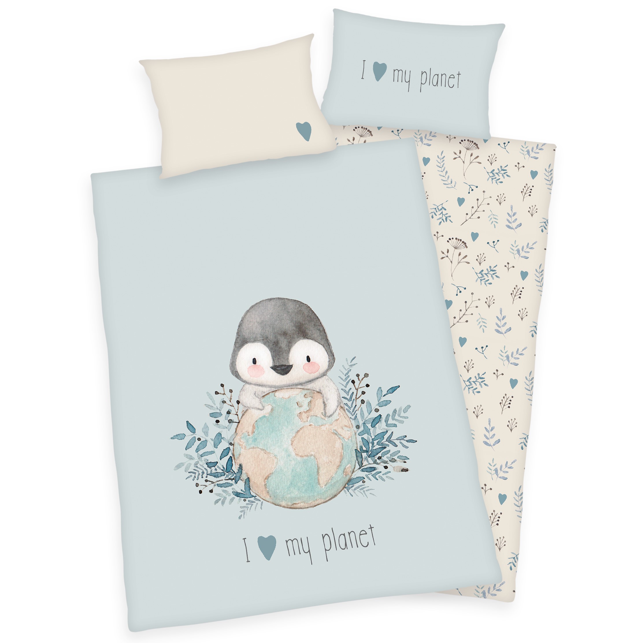 I love my Planet, Renforcé, Made in Green