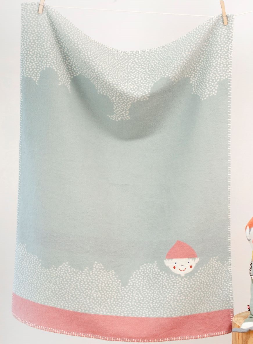 Bio-Baumwolldecke Lena  Elf 6913, GOTS