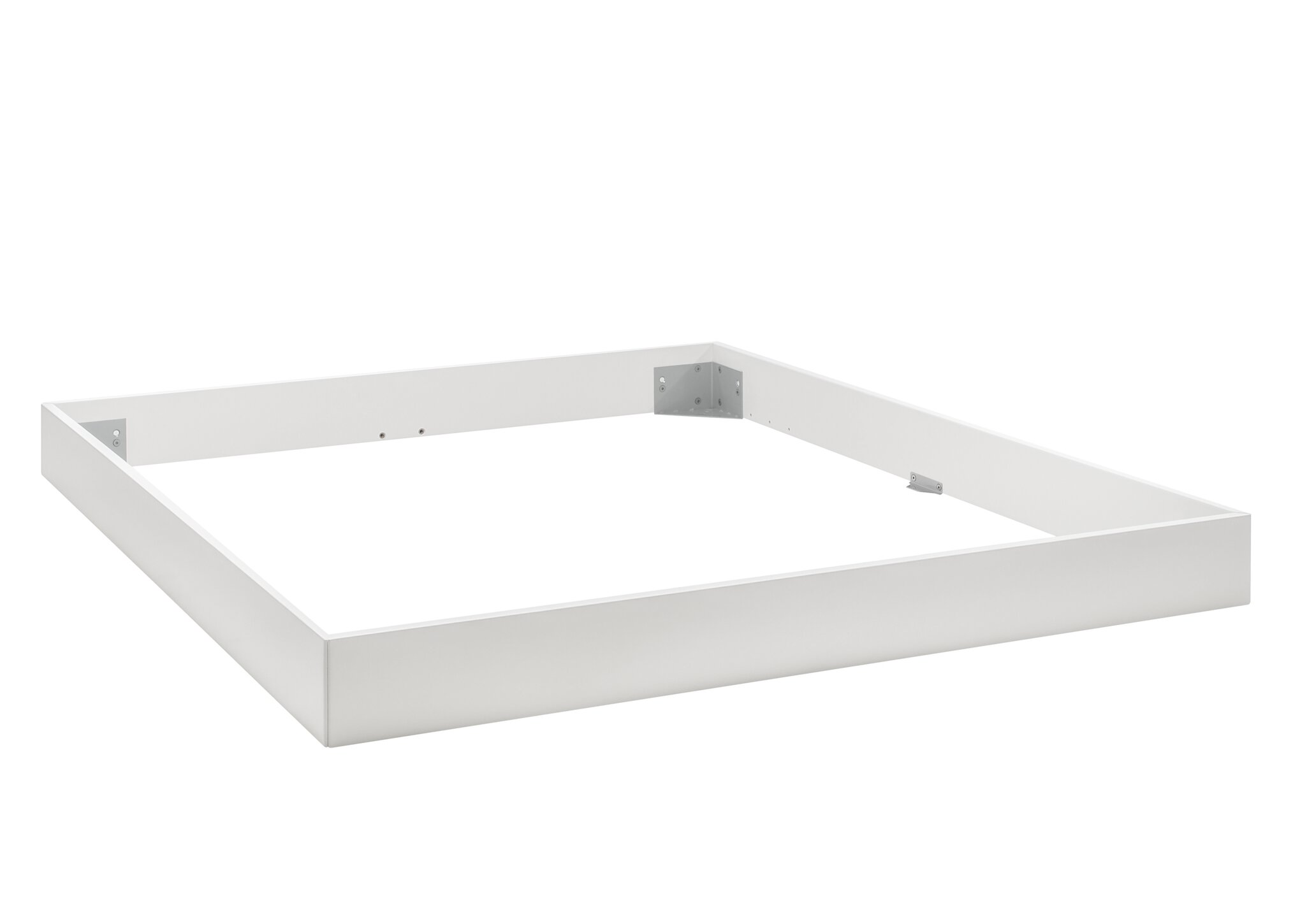 Weiss deckend, lackiert, MDF
