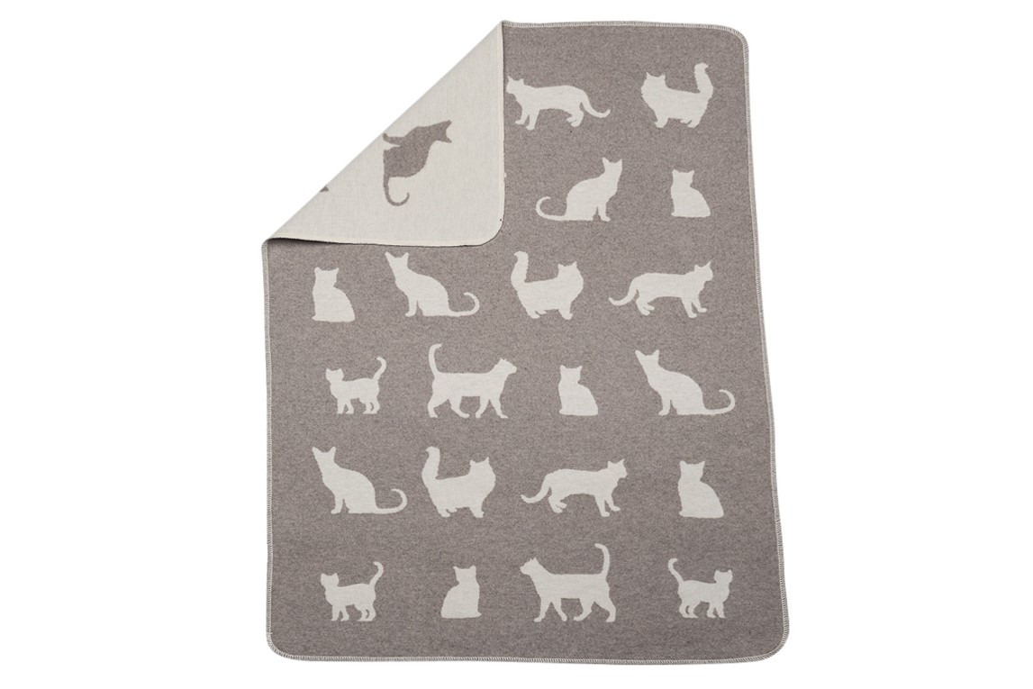 Haustierdecke Katzen Silhouette 7153