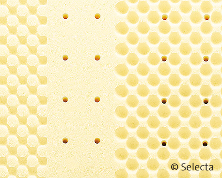 Selecta S5 Kaltschaummatratze  - Kern Oberflächenprofilierung