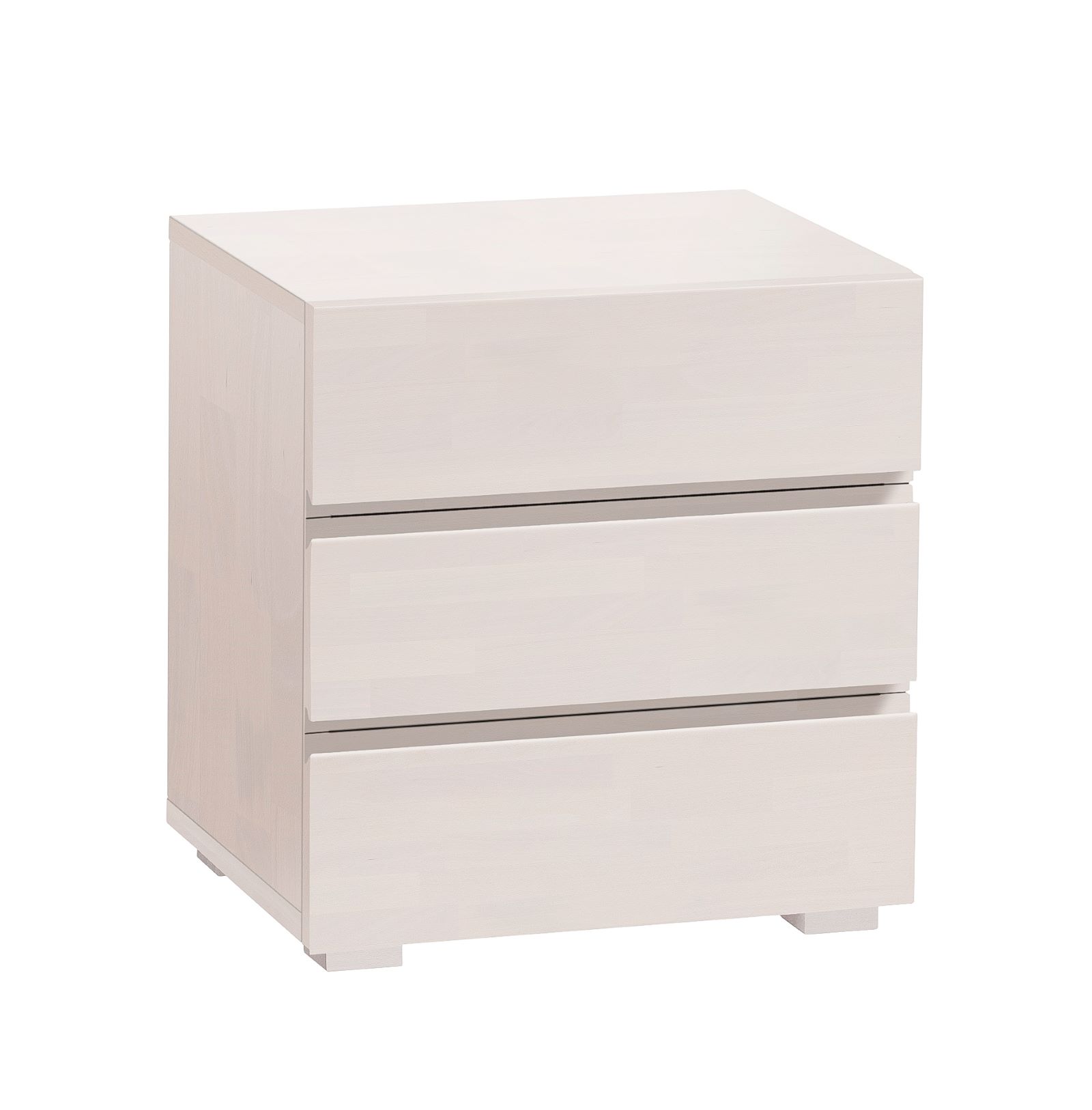 Buche weiss lasiert, lackiert