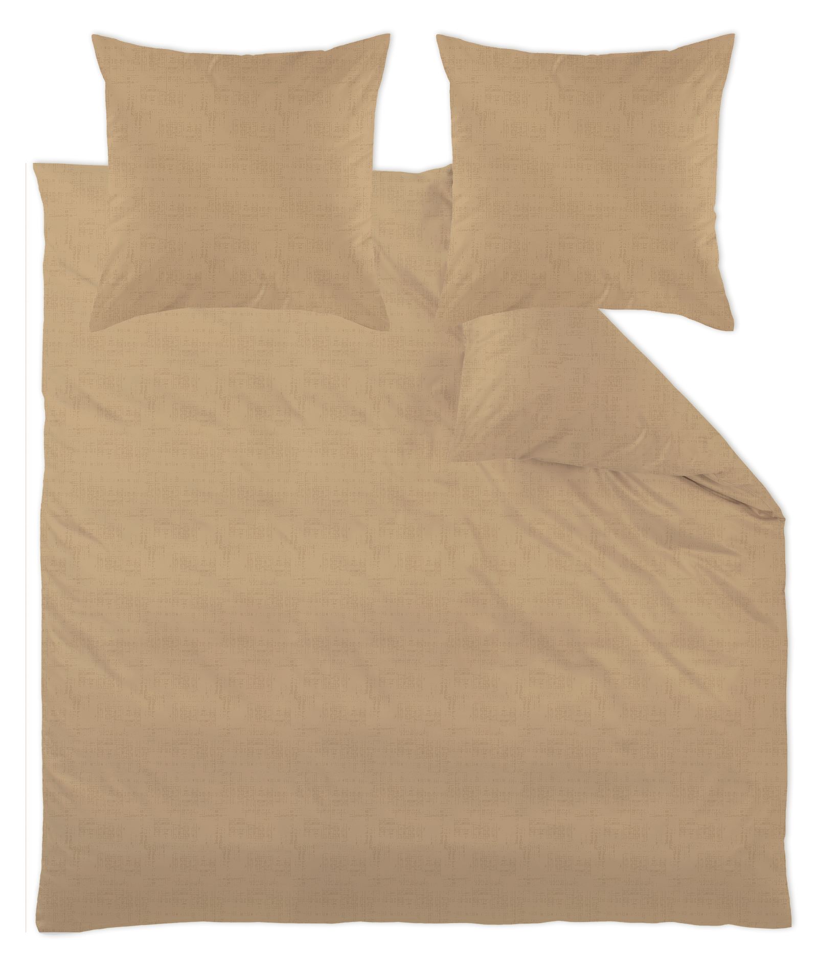 Karamell, 200 x 200 + 2 x 80 x 80 cm