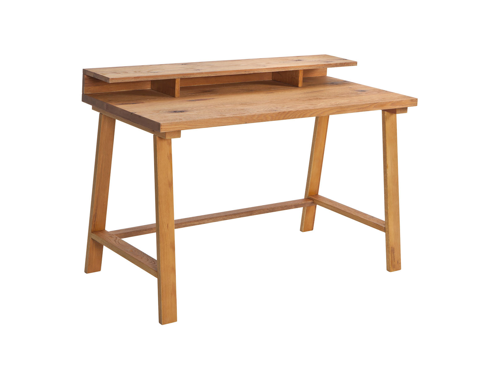 Hasena Oak-Wild Sekretär Coset, Wildeiche natur, gebürstet, geölt