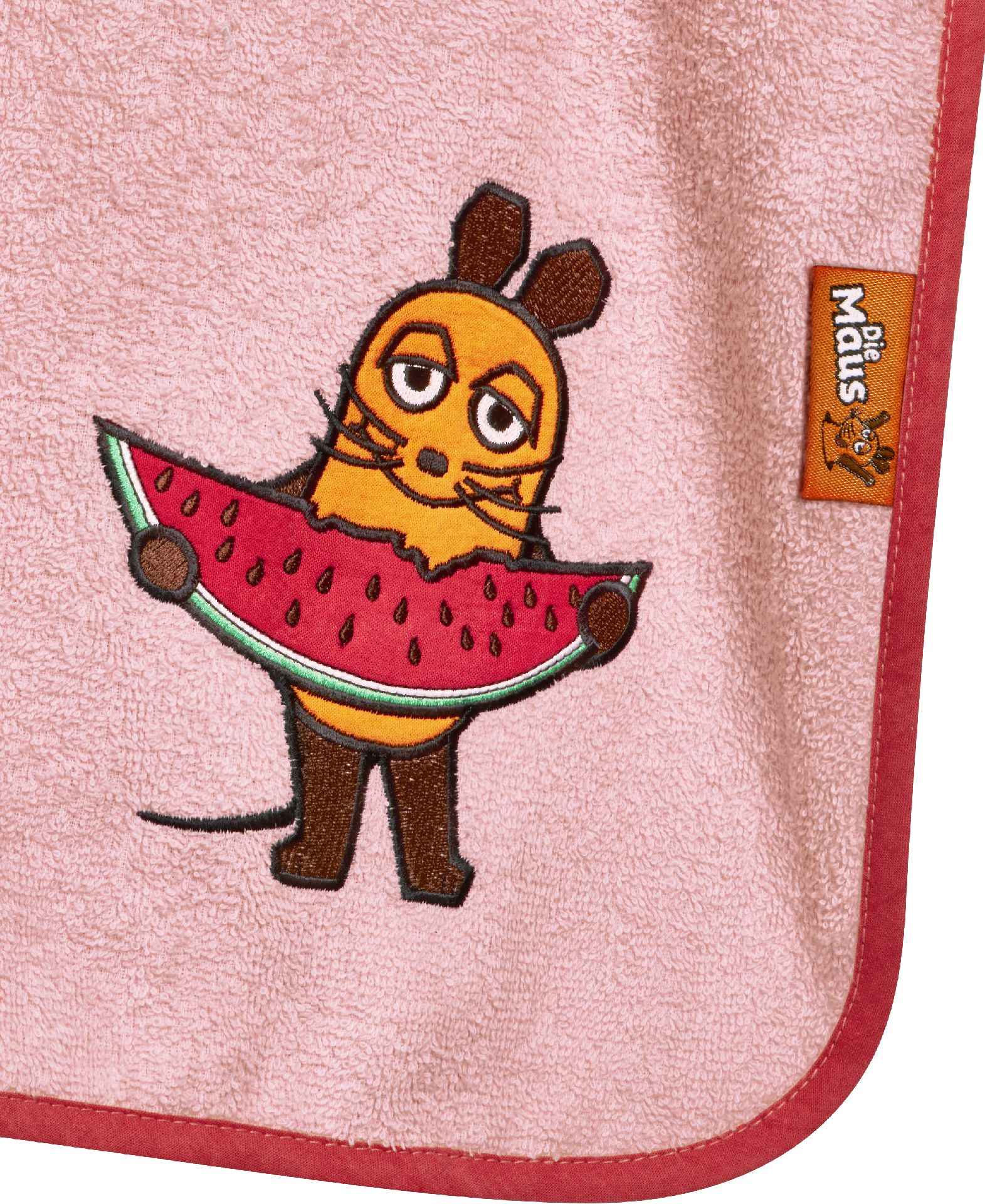 Playshoes Frottee-Poncho DIE MAUS Melone