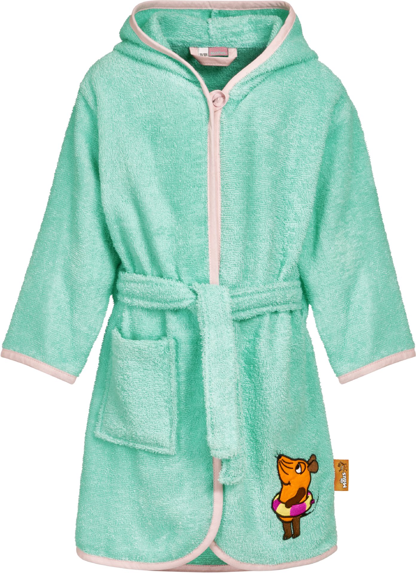 Playshoes Frottee Bademantel DIE MAUS Schwimmring