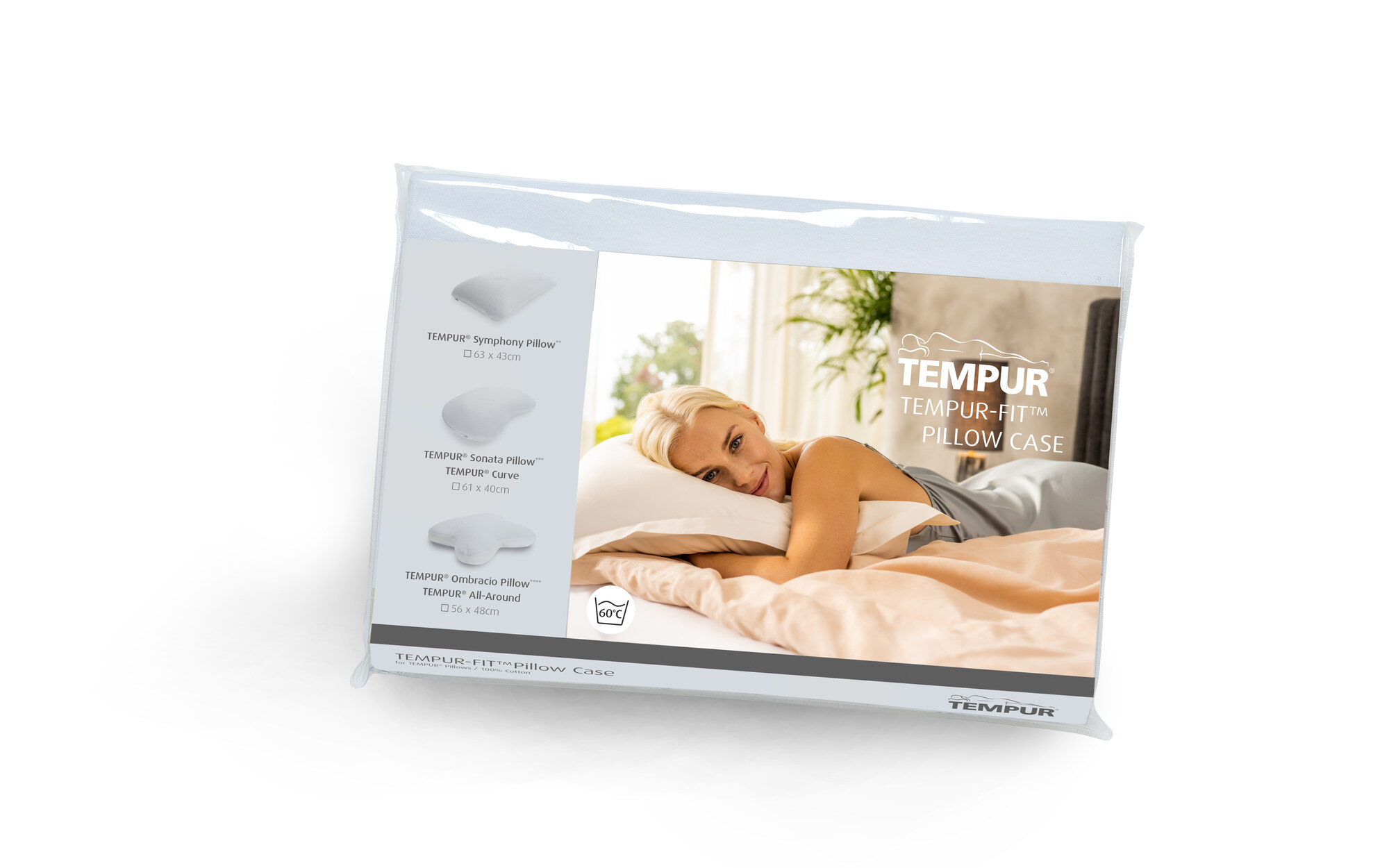 TEMPUR® Jersey Bezug für Symphony/Arch Schlafkissen