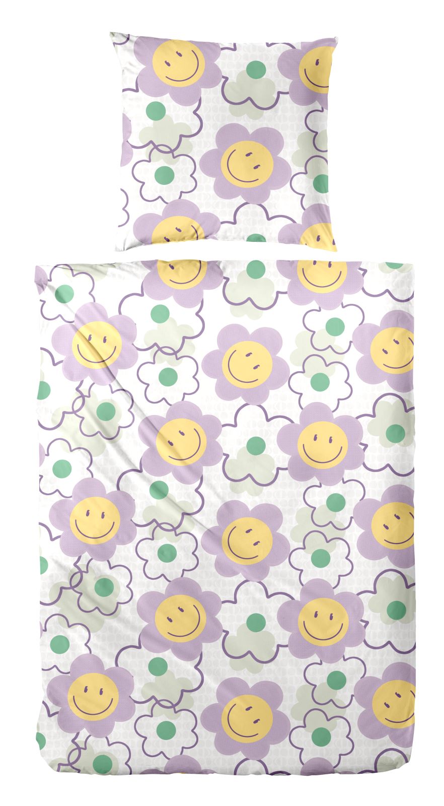 Prinz Renforcé Bettwäsche Smiley 123103