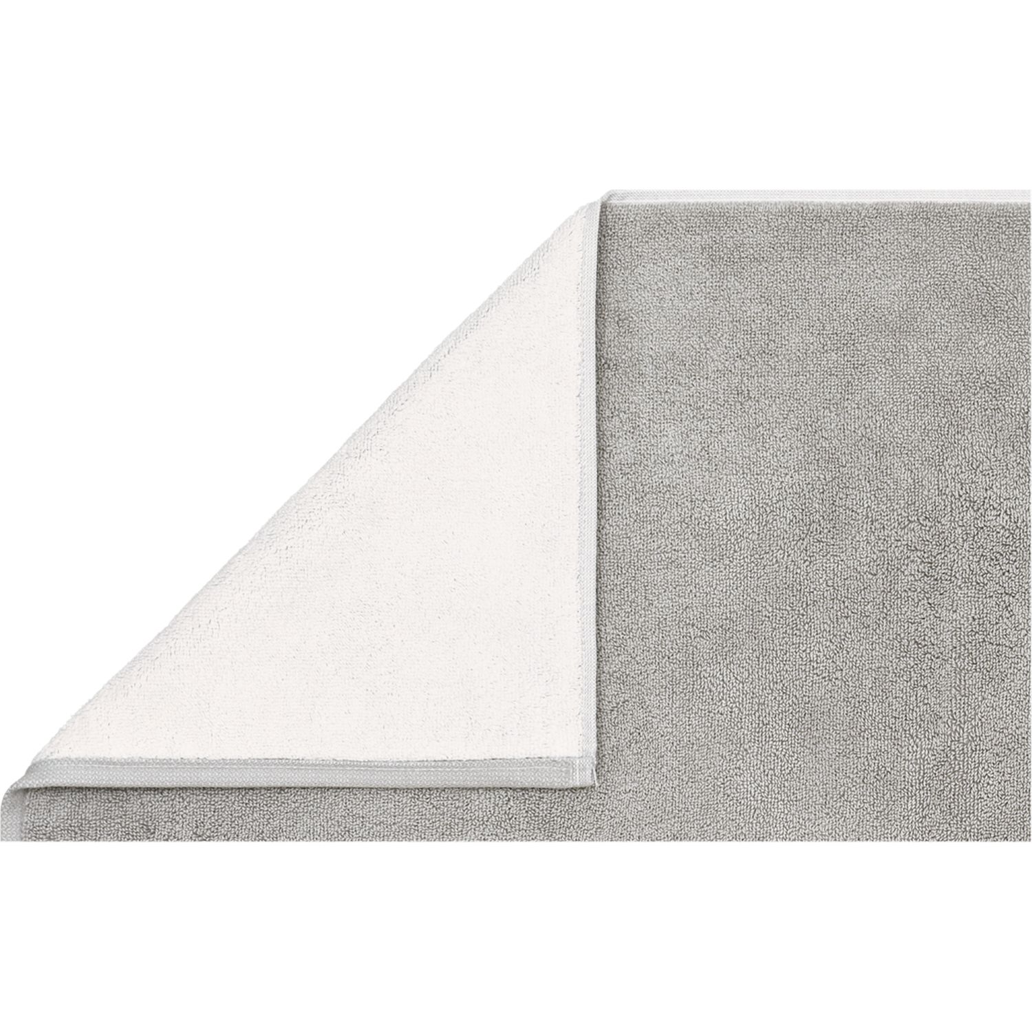 Cawö "You & Me" Badematte (Cute Cats Edition) - Platin-Weiß (Zoom)