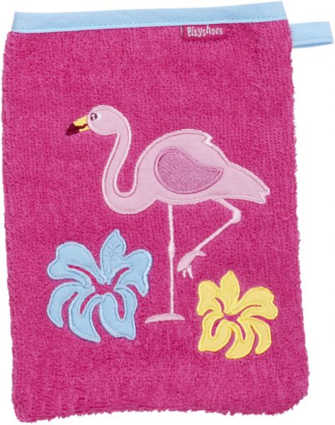 Frottee-Waschhandschuh Flamingo 340098
