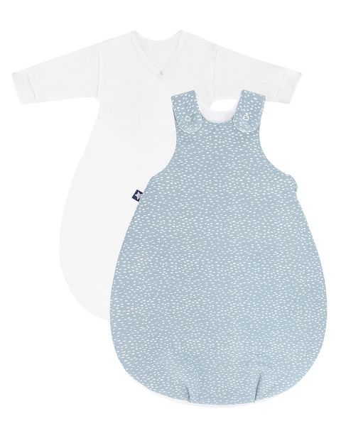 Zöllner Jersey Babyschlafsack Cosy Tiny Squares Greenery