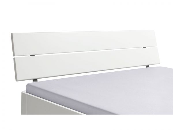 Hasena Kopfteil Moderno Duetto, Buche weiß deckend, lackiert