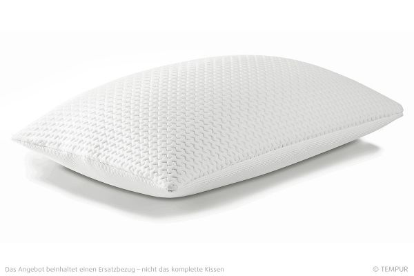 TEMPUR Ersatzbezug Comfort Schlafkissen Sensation, 40 x 80 cm