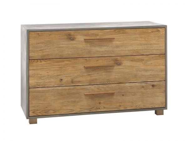 Oak-Wild Vintage Kommode Chest, Vintage natur, geölt