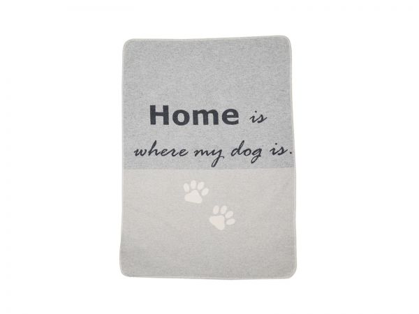 Haustierdecke Home is where my dog is 6821