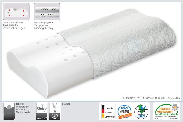 Schlaraffia Nackenstützkissen Bultex De Luxe